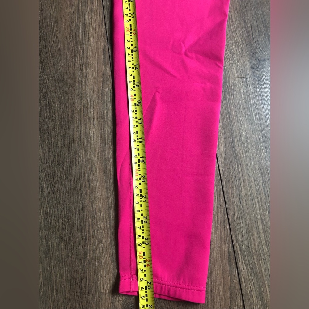 ⭐️Like NEW⭐️FANKA | Slim N’ Sculpt Vibrant Pink Women's Leggings •Size XL 25” - Picture 8 of 9